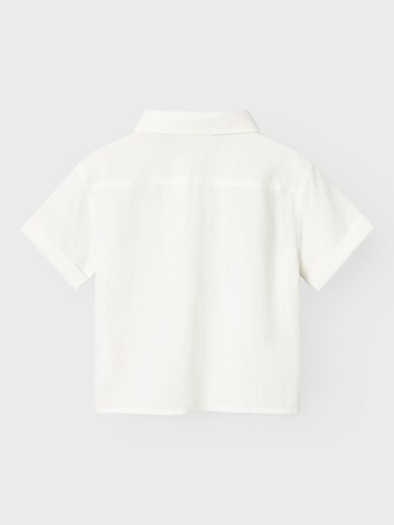 NAME IT Comfort Fit Skjorte i hvid