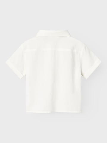 NAME IT Comfort Fit Skjorte i hvid