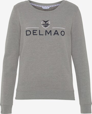 DELMAO Sweatshirt in Grey: front