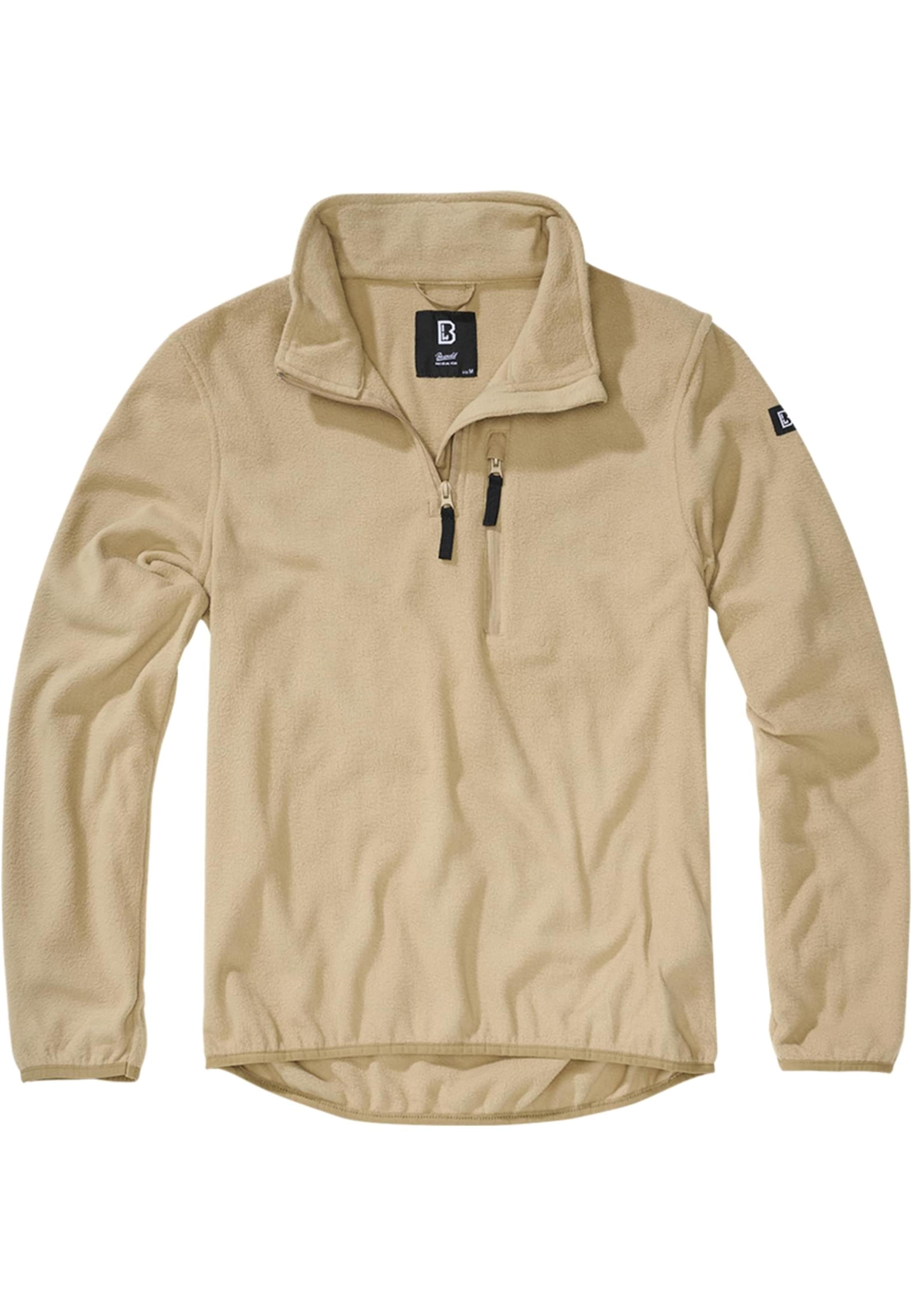 Brandit Sweatshirt i beige: framsida