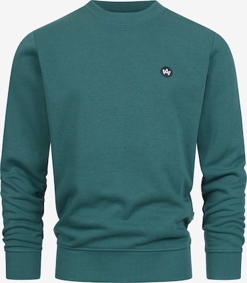 Kronstadt Sweatshirt in Groen: voorkant