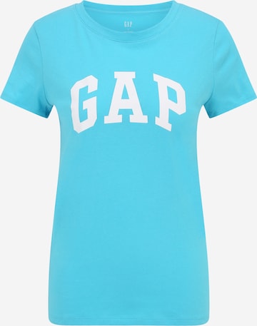 Gap Petite Tričko – modrá: přední strana