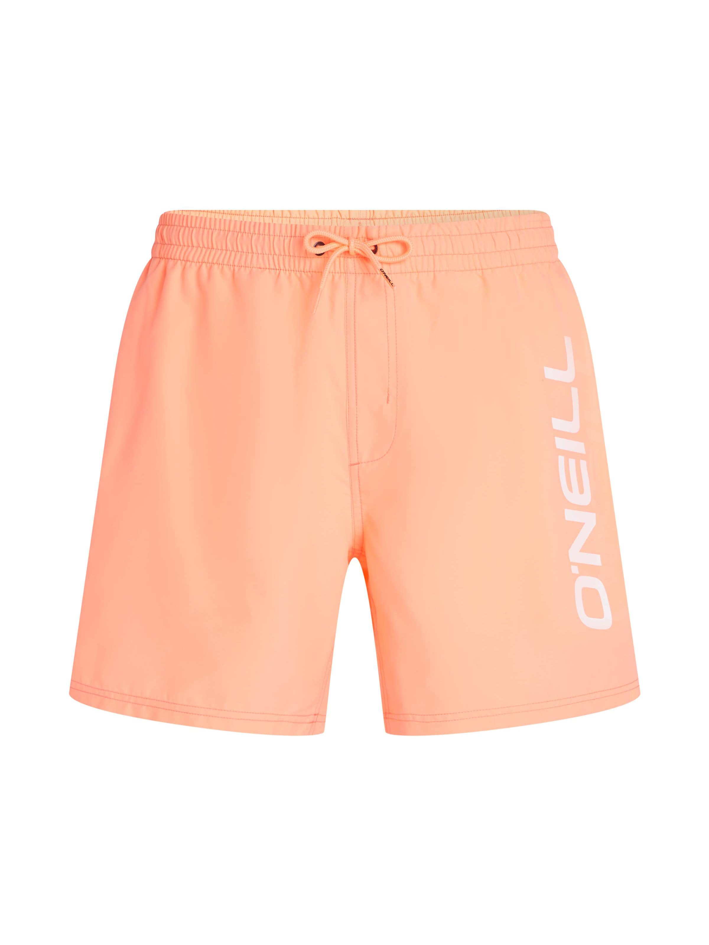 Pantaloncini da bagno 'Logo 16' O'NEILL di colore albicocca / bianco, Visualizzazione prodotti