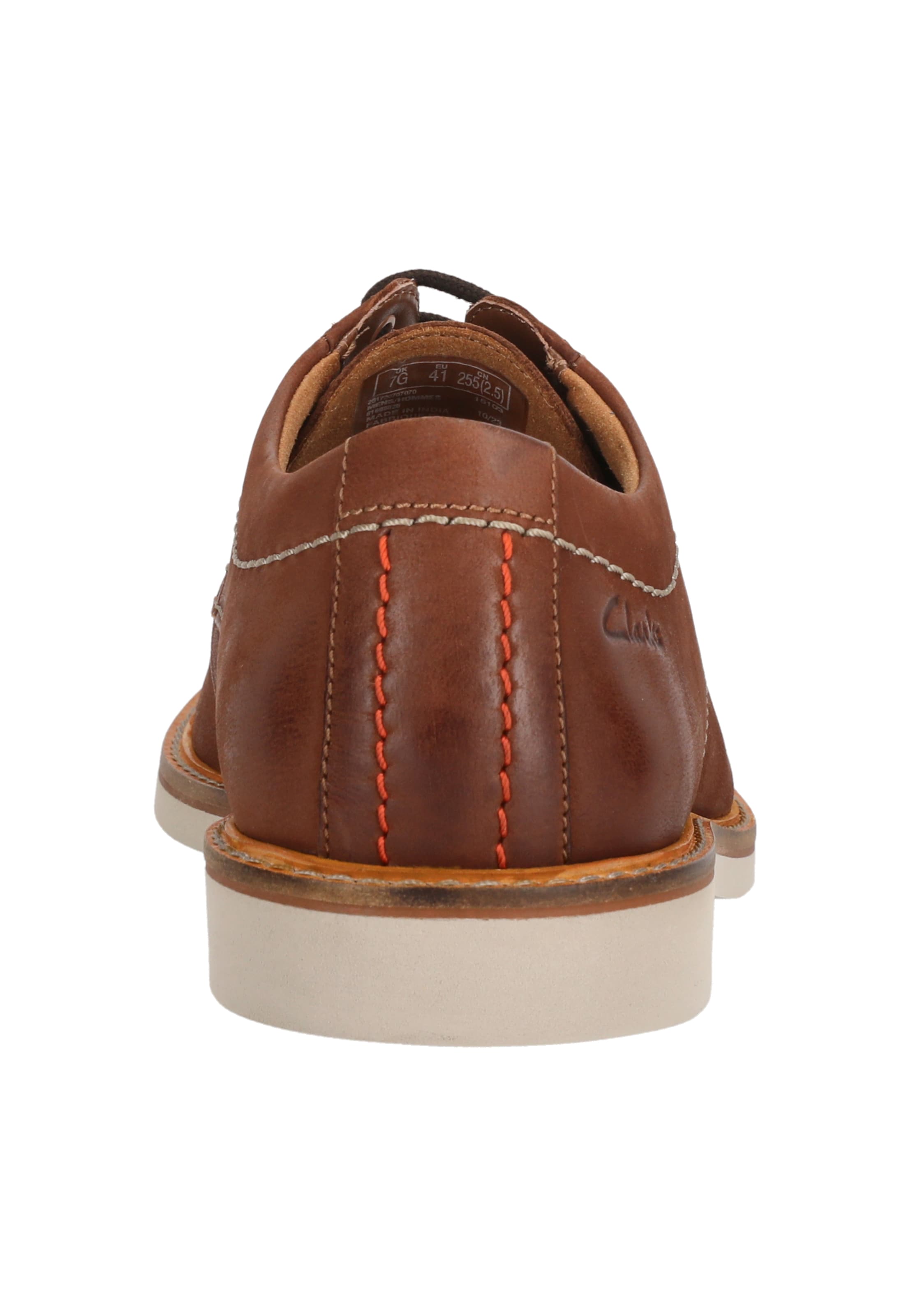 CLARKS Anzugschuh 'Atticus LTLace' in Braun