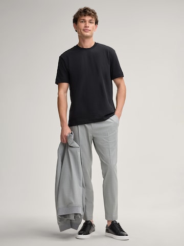Coupe slim Pantalon à plis 'Lester' JOOP! en gris