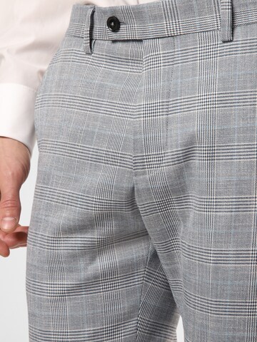 Finshley & Harding London Slim fit Pants 'Hoxdon' in Grey