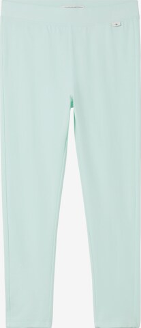 TOM TAILOR Skinny Legginsy w kolorze zielony: przód