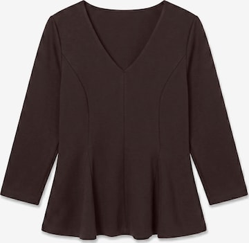 Camicia da donna 'VMSmilla' di VERO MODA in marrone: frontale