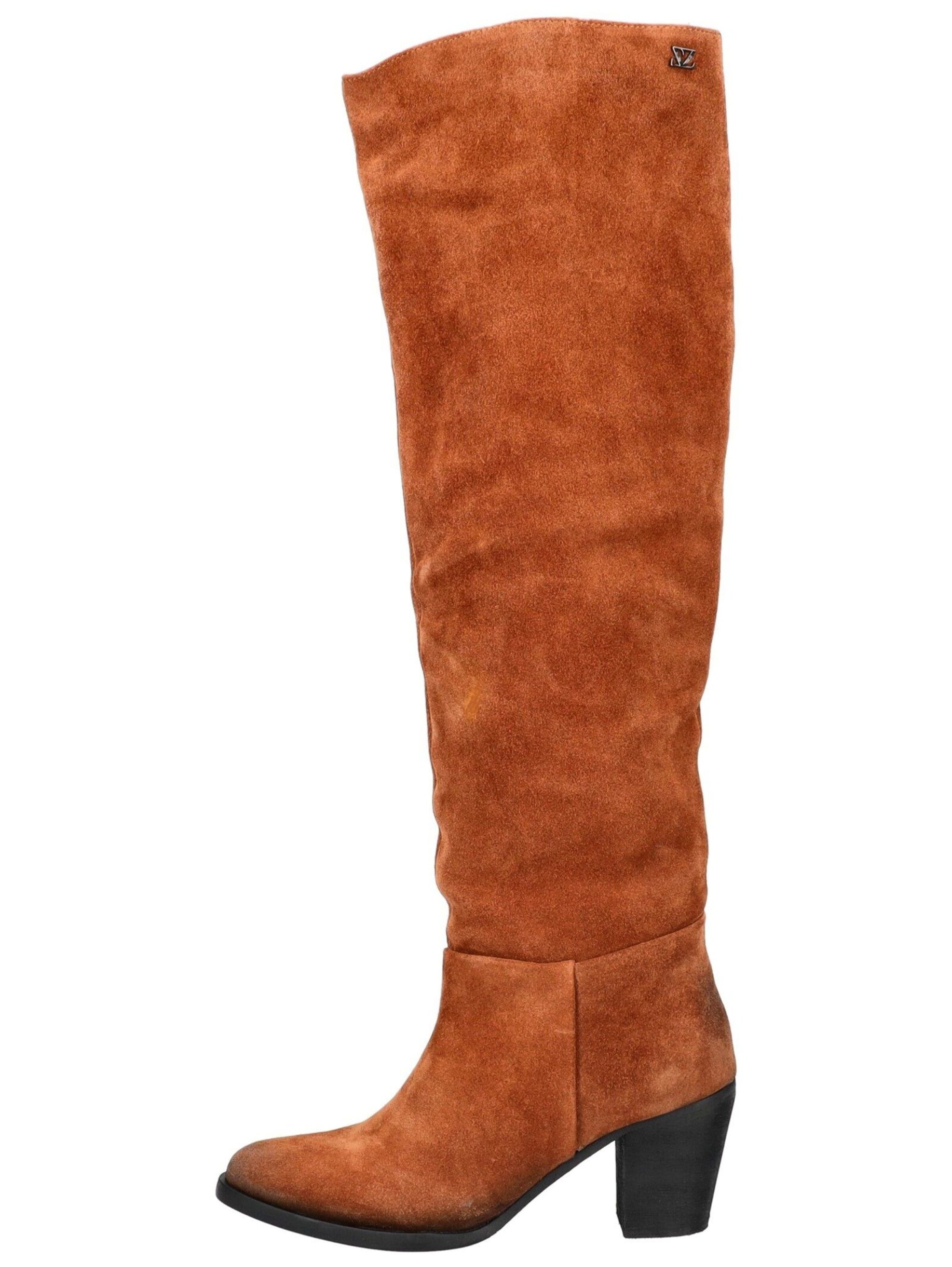 LAZAMANI Stiefel in Braun: Vorderseite