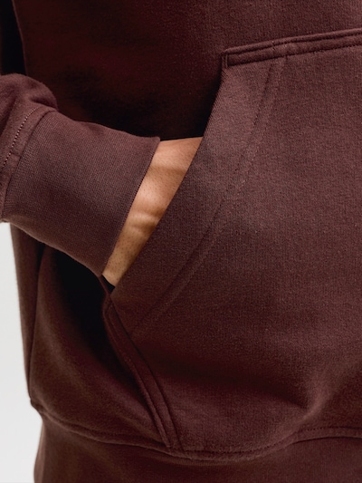 JACK & JONES Mikina 'JJESoho', veľkosť L - čokoládová, Produkt