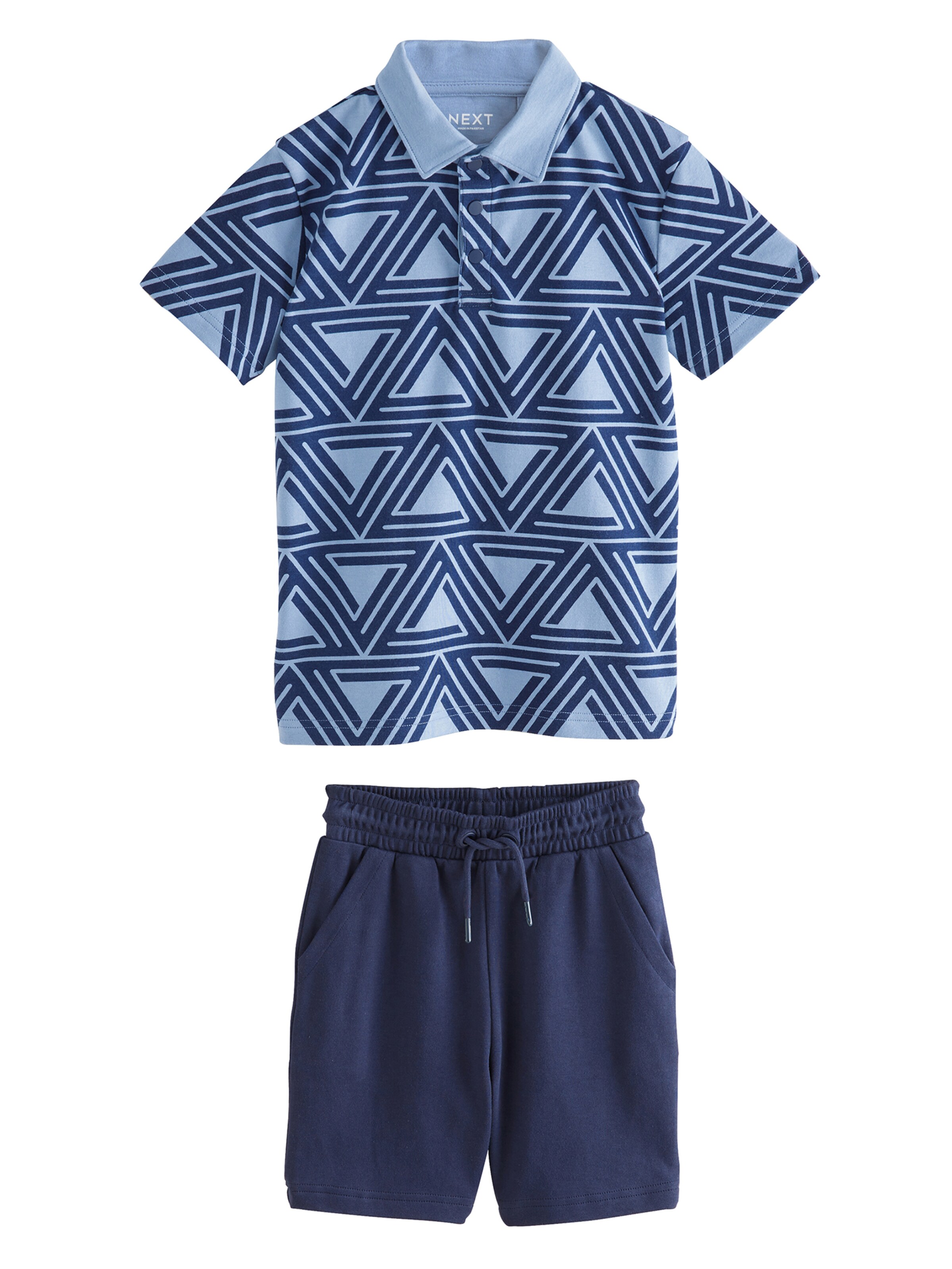 Next Set in Blau: Vorderseite