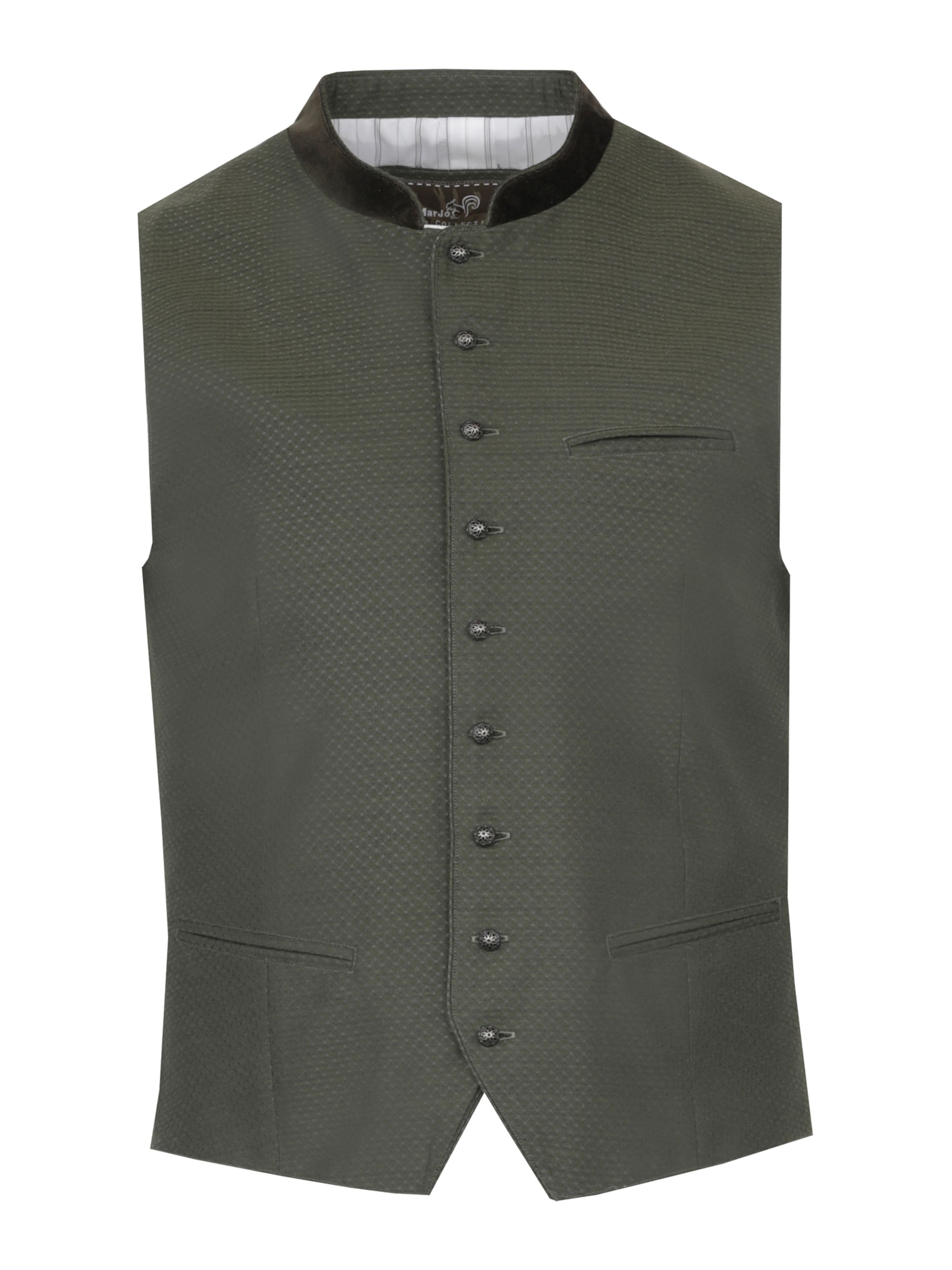 MARJO Bayerisk vest 'Wattendorf' i grøn: forside