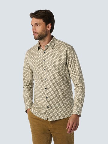 No Excess Regular fit Button Up Shirt in Grey