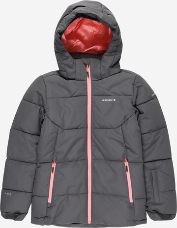 ICEPEAK Outdoor jacket 'LORIS' in Grey: front