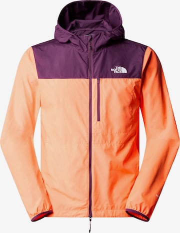 THE NORTH FACE Athletic Jacket 'HIGHER RUN' in Orange: front