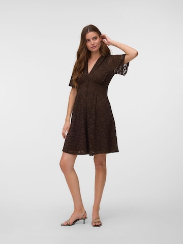 VERO MODA Jurk 'VMDea' in Bruin