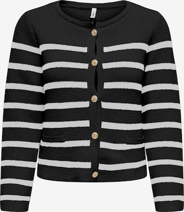 ONLY - Casaco de malha 'ONLLaura' em preto: frente