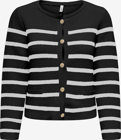 XS dydžio Kardiganas 'ONLLaura' iš ONLY, spalva – juoda / balkšva, Prekių apžvalga