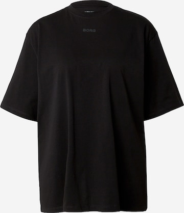 BJÖRN BORG Performance Shirt 'STUDIO' in Black: front