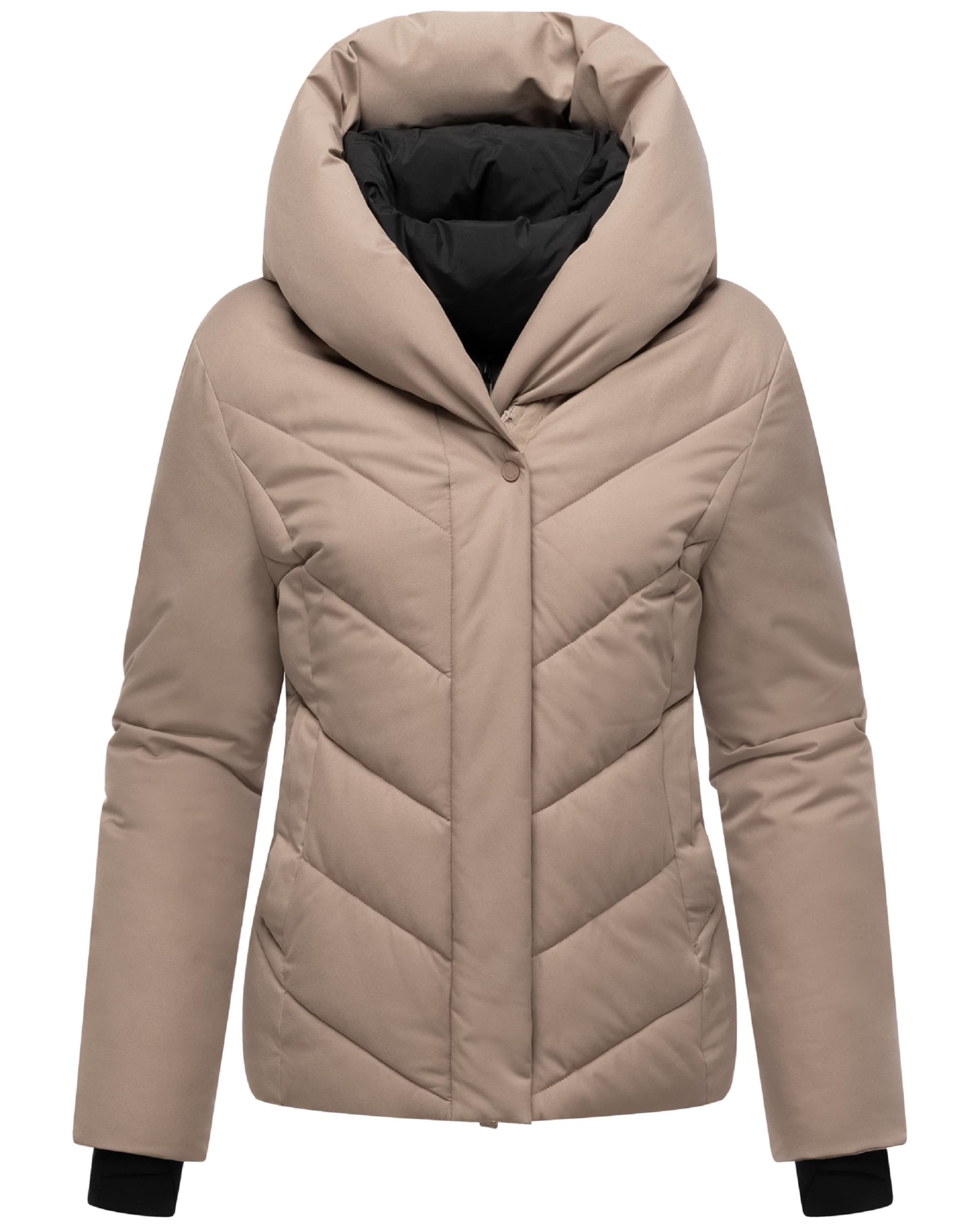 brūns MARIKOO Ziemas jaka: no priekšpuses