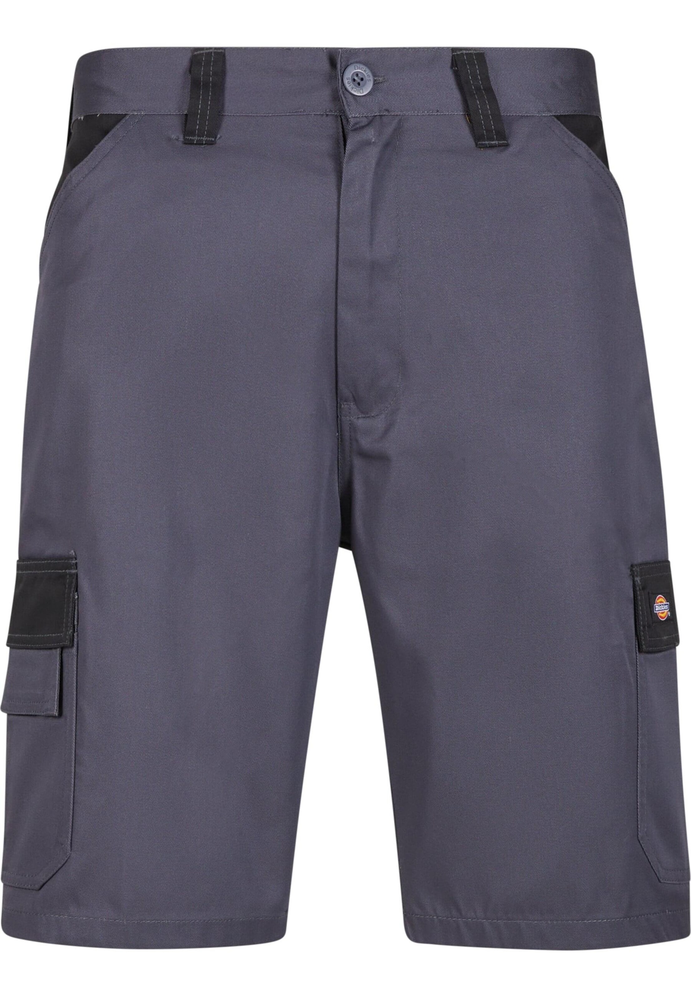 DICKIES Regular Cargo trousers in Grey: front