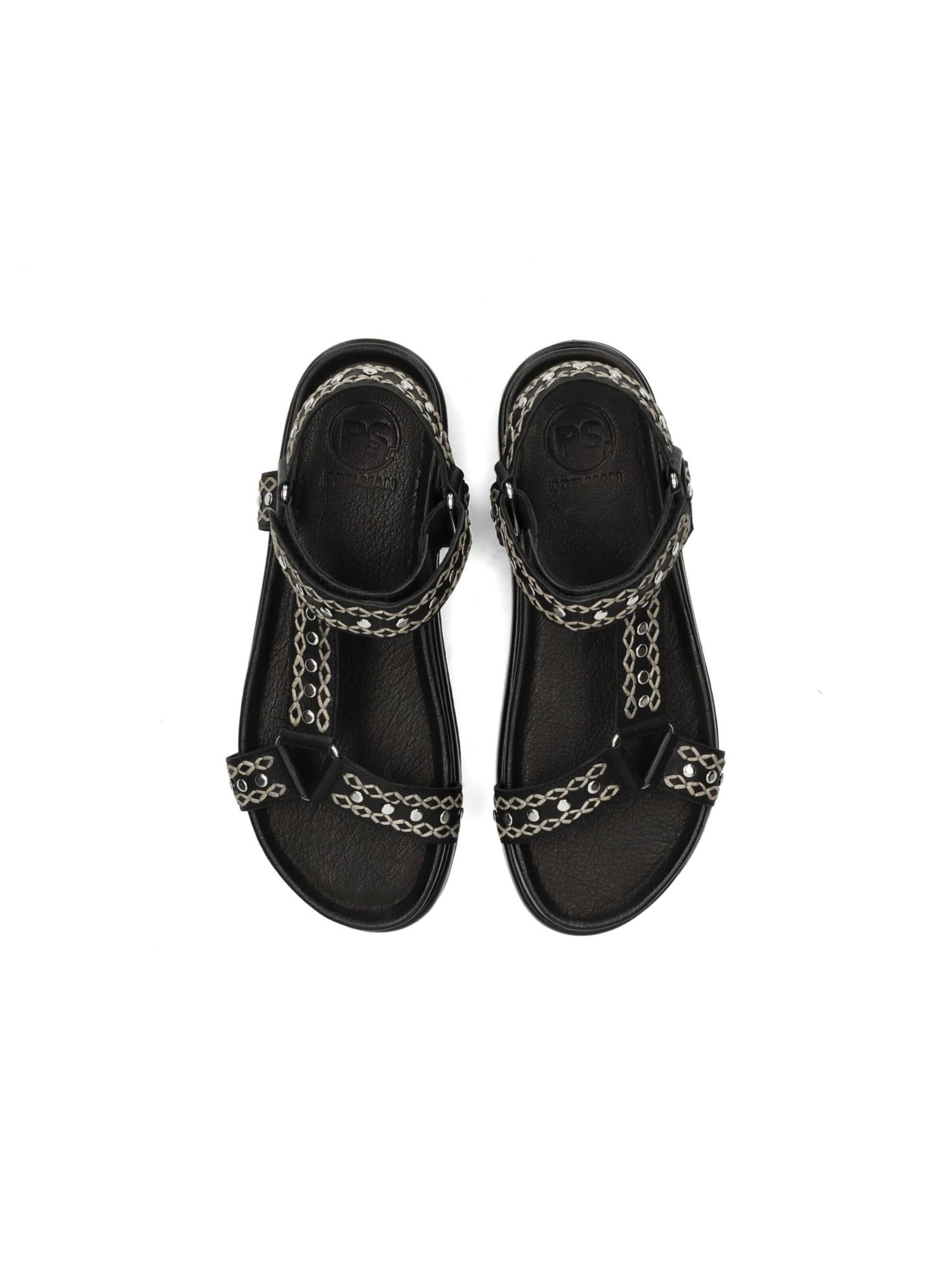 Sandales 'Mag' PS Poelman en noir