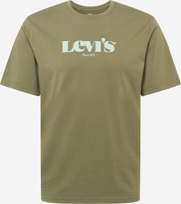 LEVI'S Tričko – zelená: přední strana
