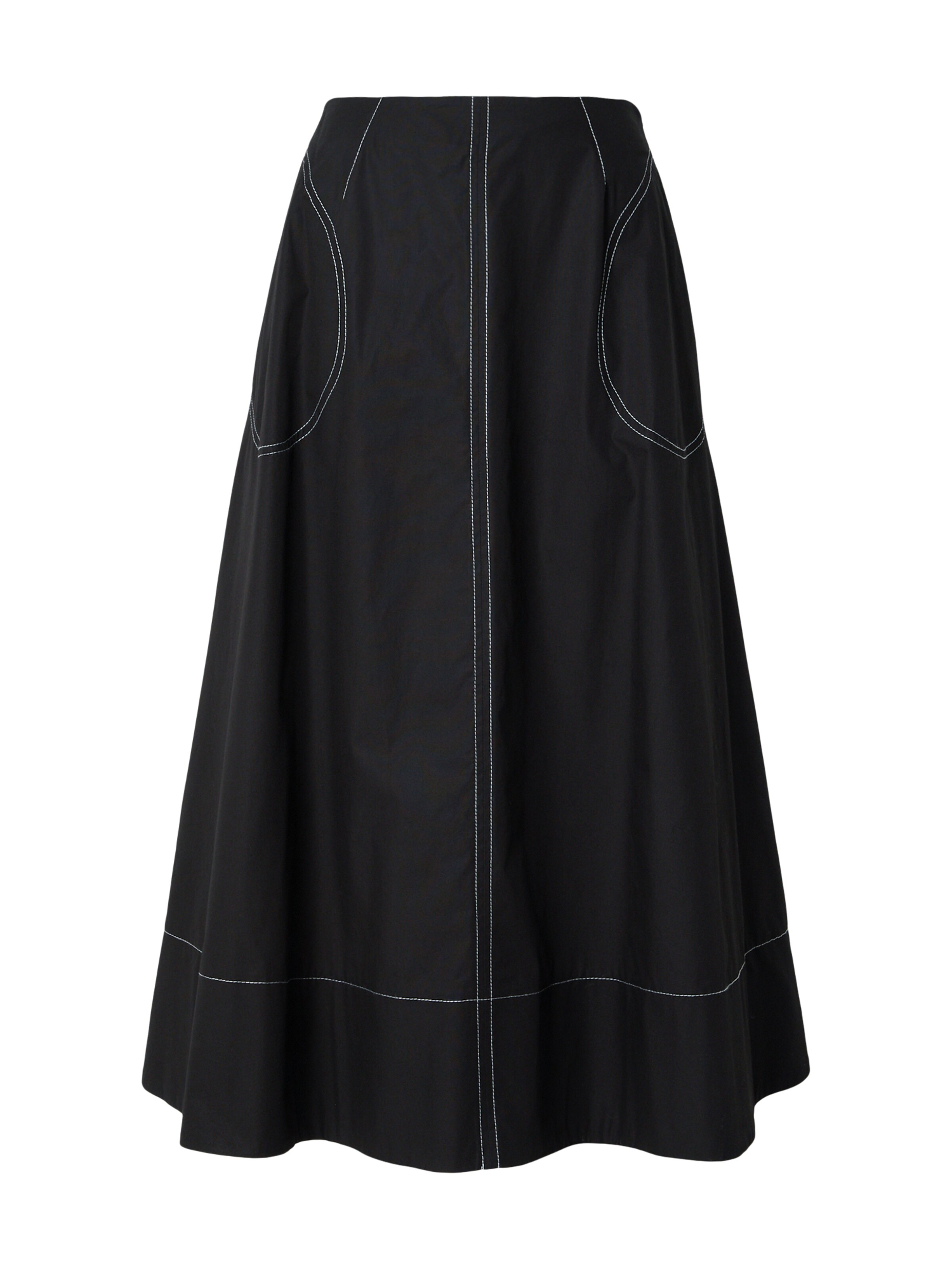 TOPSHOP Rock 'Millie' in Schwarz: Vorderseite