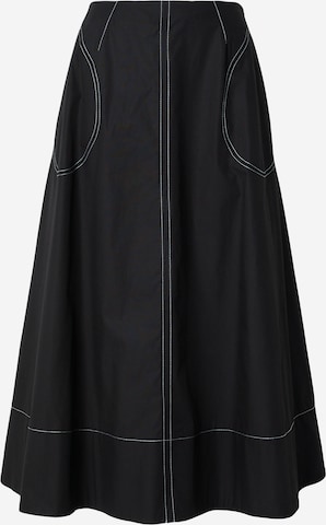 TOPSHOP Пола 'Millie' в черно: отпред
