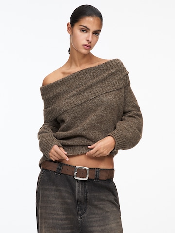 Pull&Bear Pullover i brun: forside
