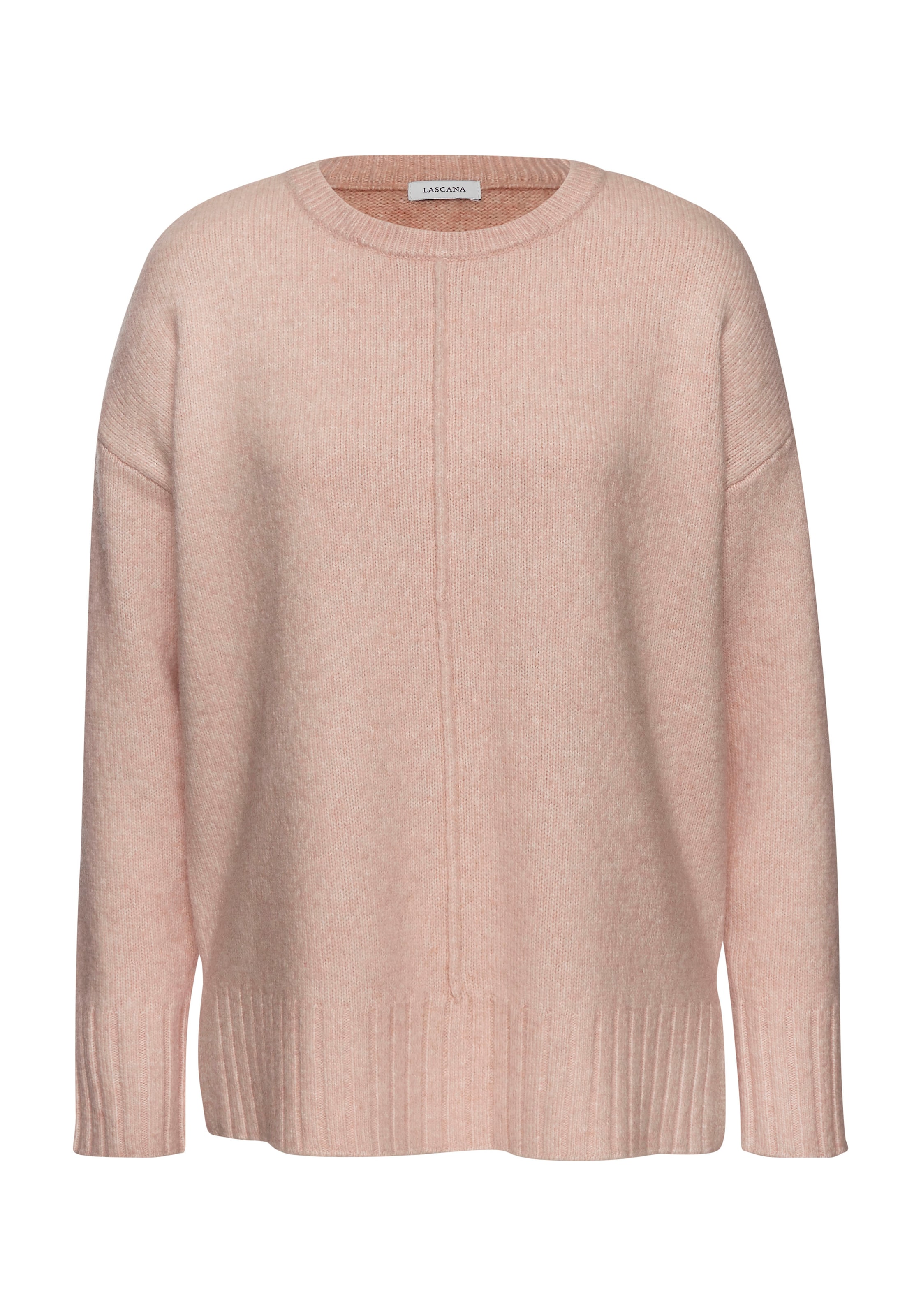 LASCANA Sweter w kolorze różowy: przód
