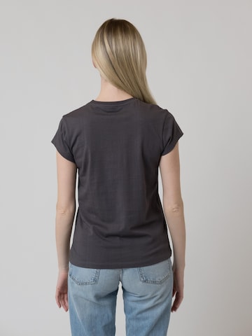 Bavarian Caps Shirt 'T-Shirt "Sauschön" - dunkelgrau' in Grey
