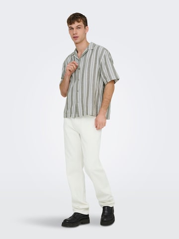 Only & Sons - regular Vaquero 'ONSEdge' en blanco