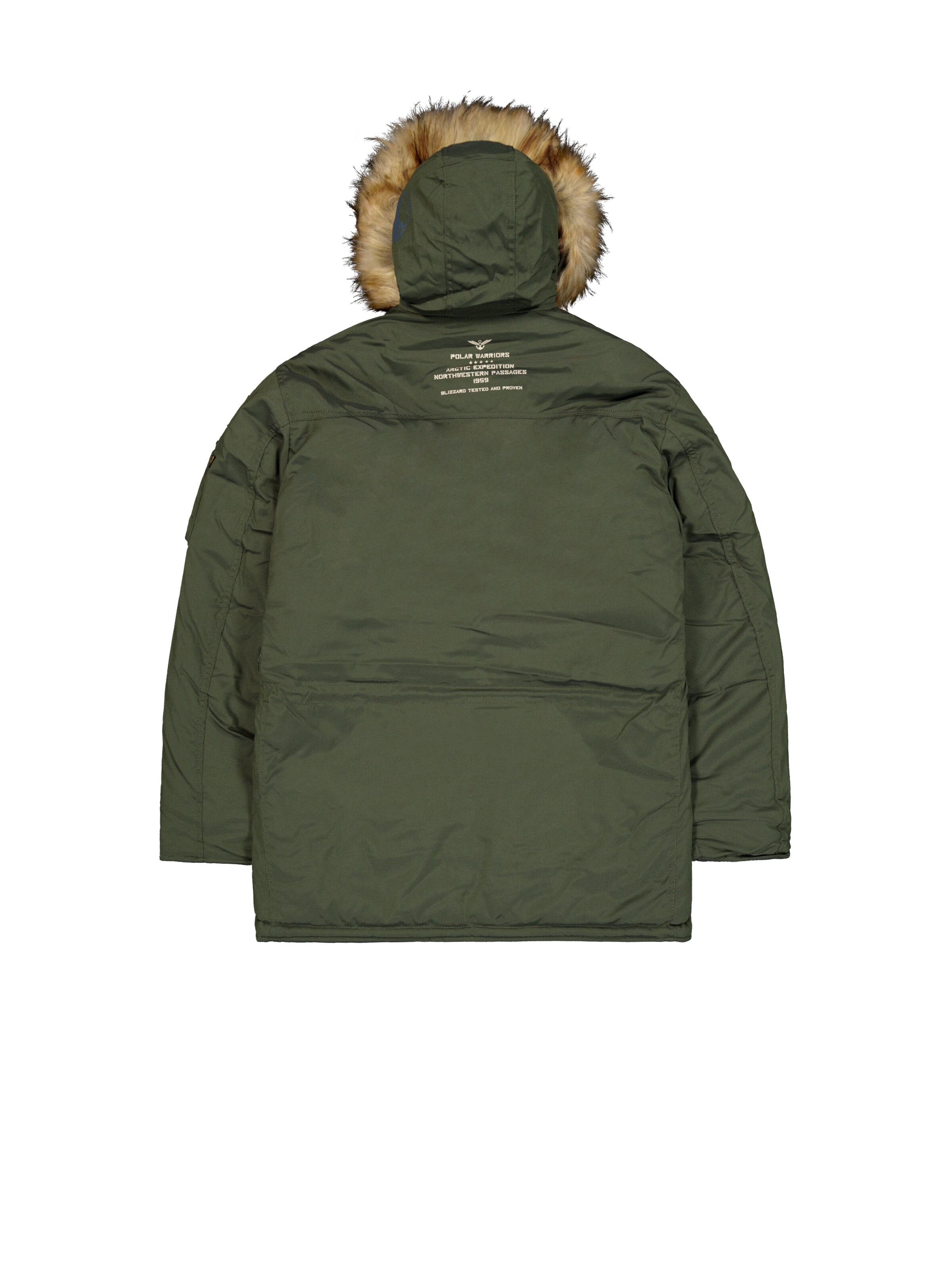 ALPHA INDUSTRIES Winter Jacket 'Polar' in Green