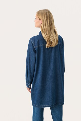 Part Two Jurk 'Stine' in Blauw