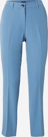 Sisley Regular Pleated Pants in Blue: front