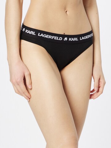 Karl Lagerfeld Slip i sort: forside