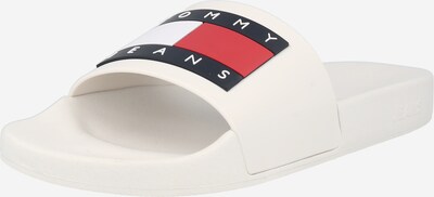 Tommy Jeans Sapato aberto 'Essential' em creme / marinho / vermelho / branco, Vista do produto