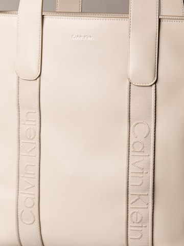 Calvin Klein - Shopper en marrón