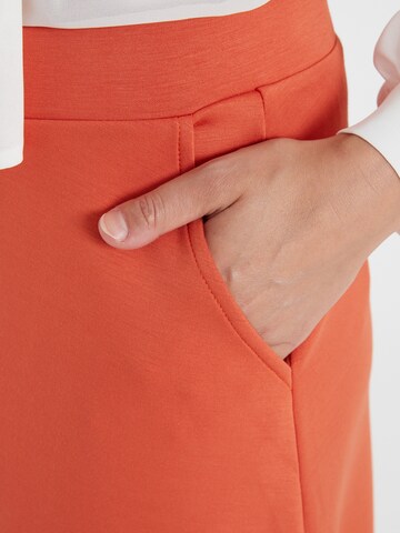 Ana Alcazar Skirt ' Sekiny ' in Orange