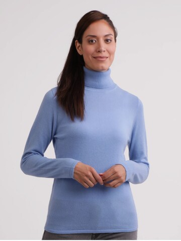 Pullover di CASH-MERE.CH in blu: frontale