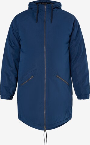 MO Tussenparka in Blauw: voorkant