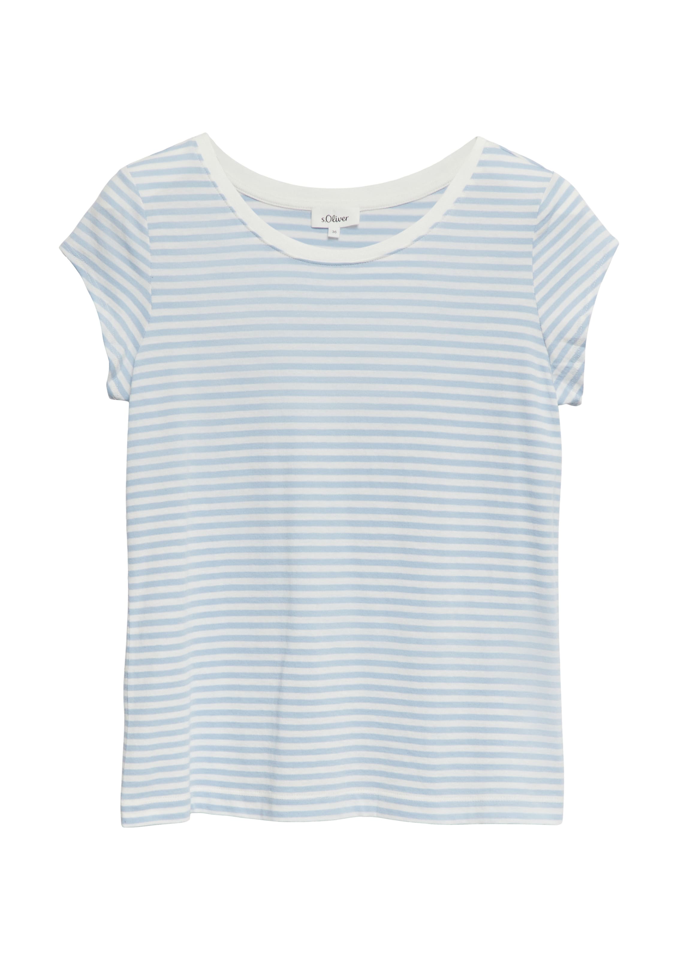 s.Oliver Shirt in Blauw: voorkant