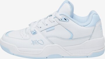 Baskets basses 'Glide' K1X en blanc : devant