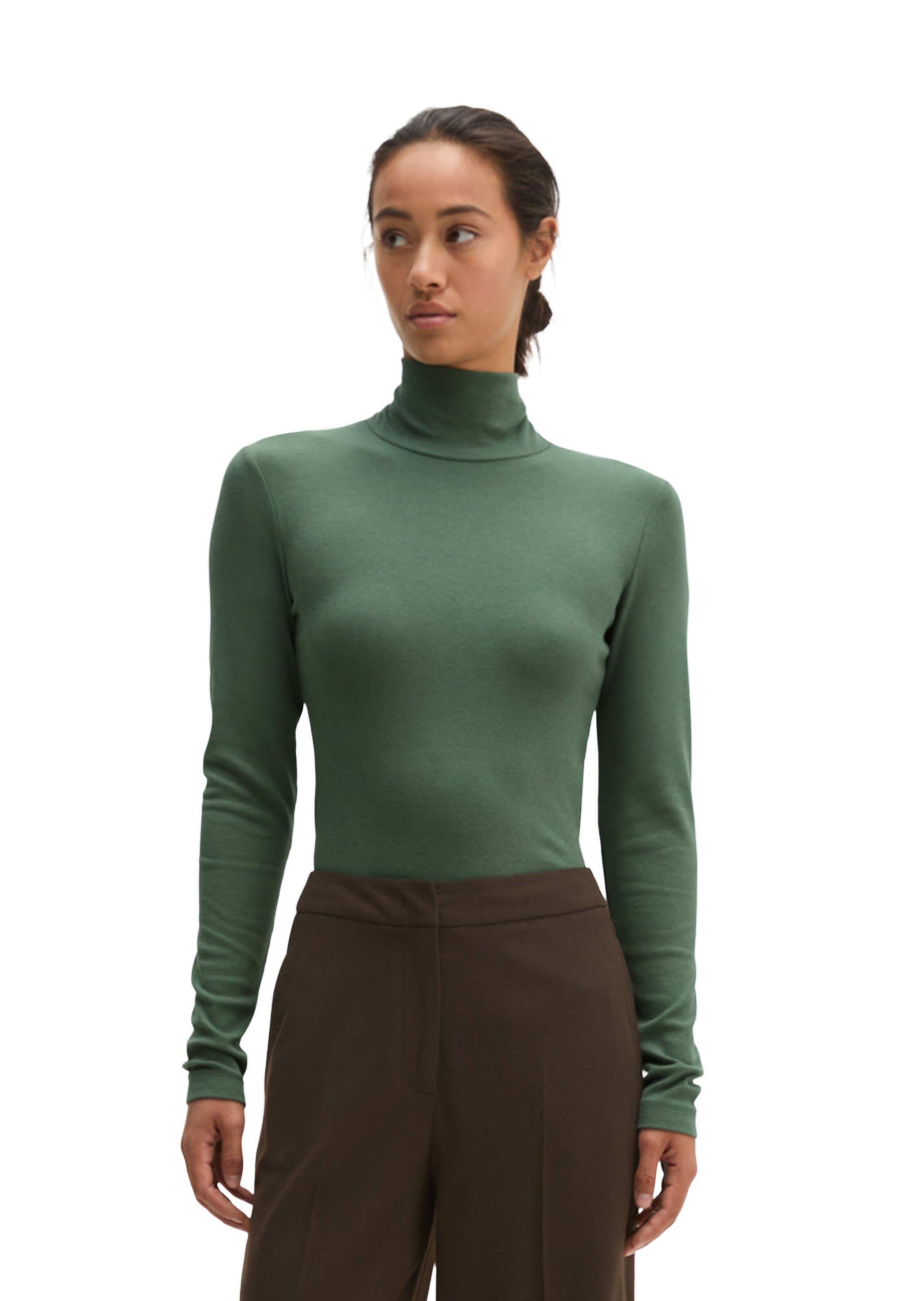 Marc O'Polo Shirt in Grün: Vorderseite