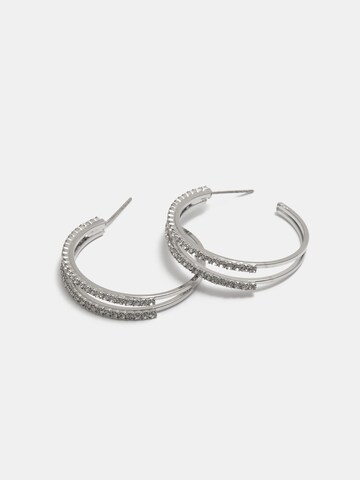 Boucles d'oreilles Pull&Bear en argent