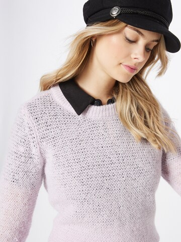 VERO MODA Pullover 'CASH' i lilla