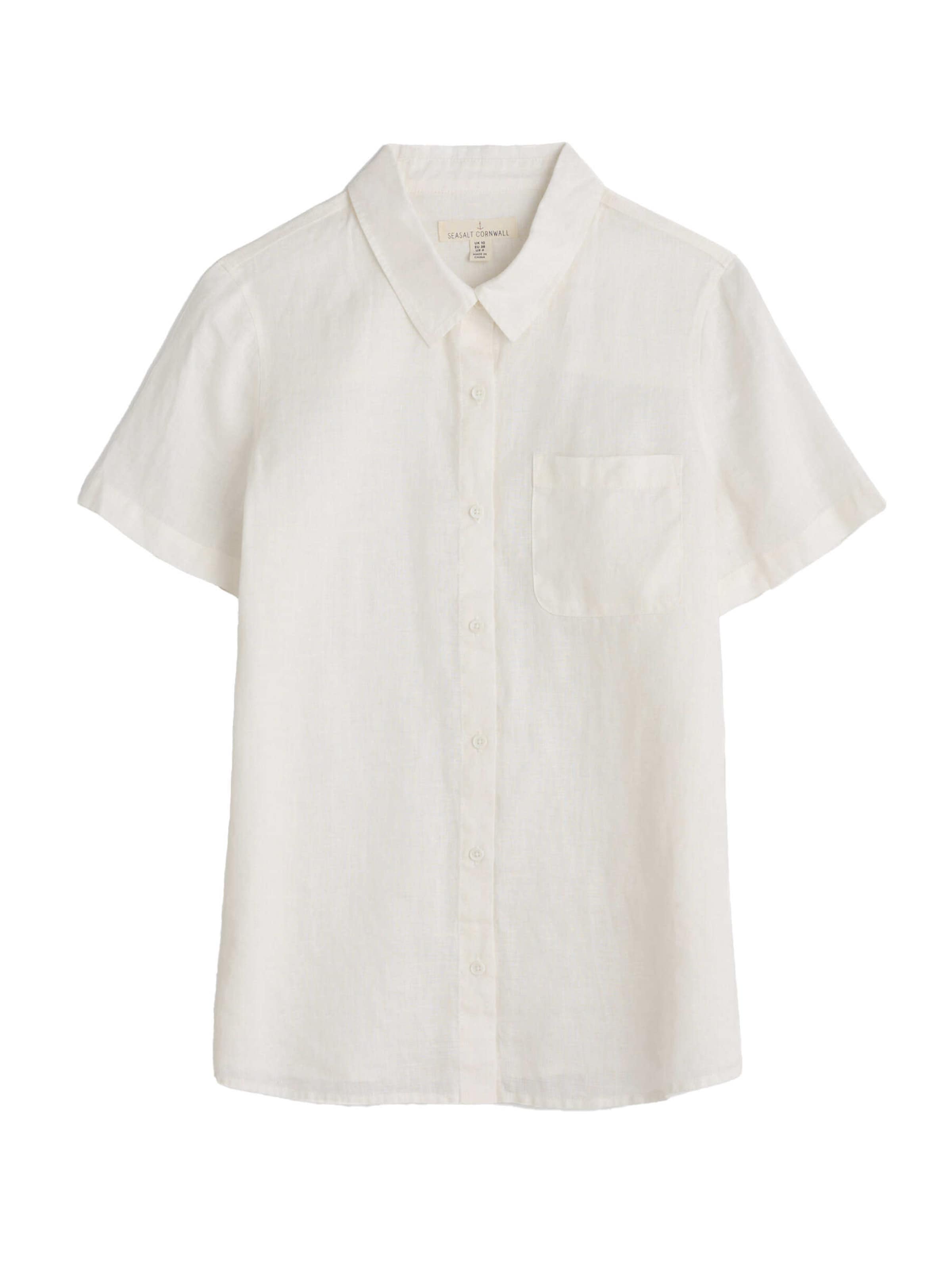 Seasalt Cornwall Halenka 'Drydock' – bílá: přední strana