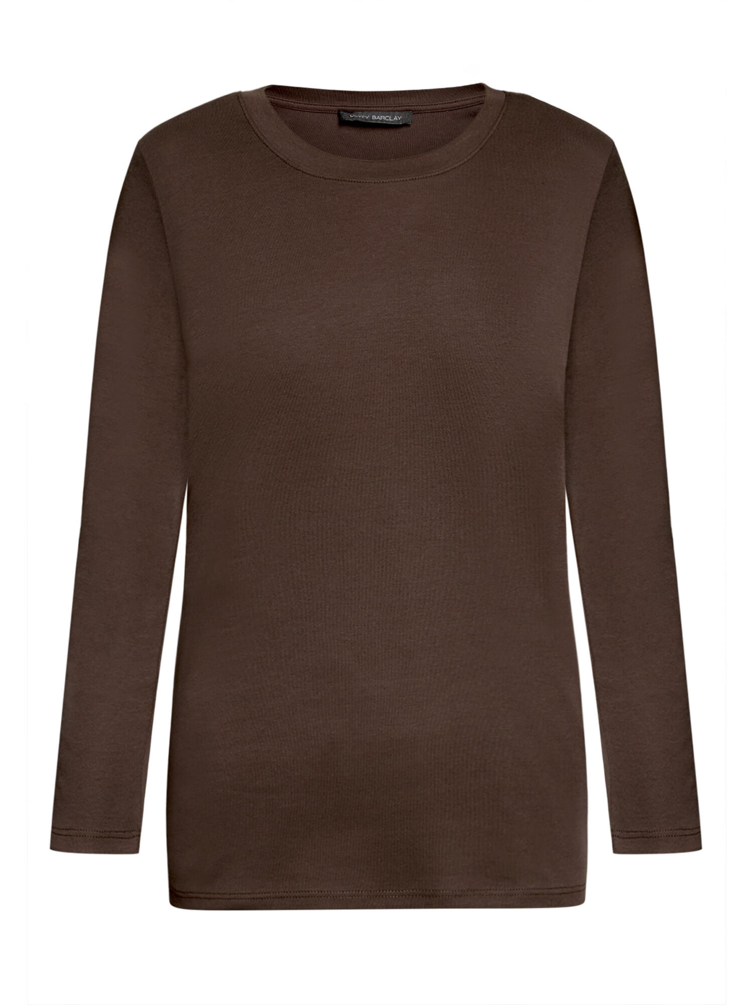 T-shirt Betty Barclay en marron : devant