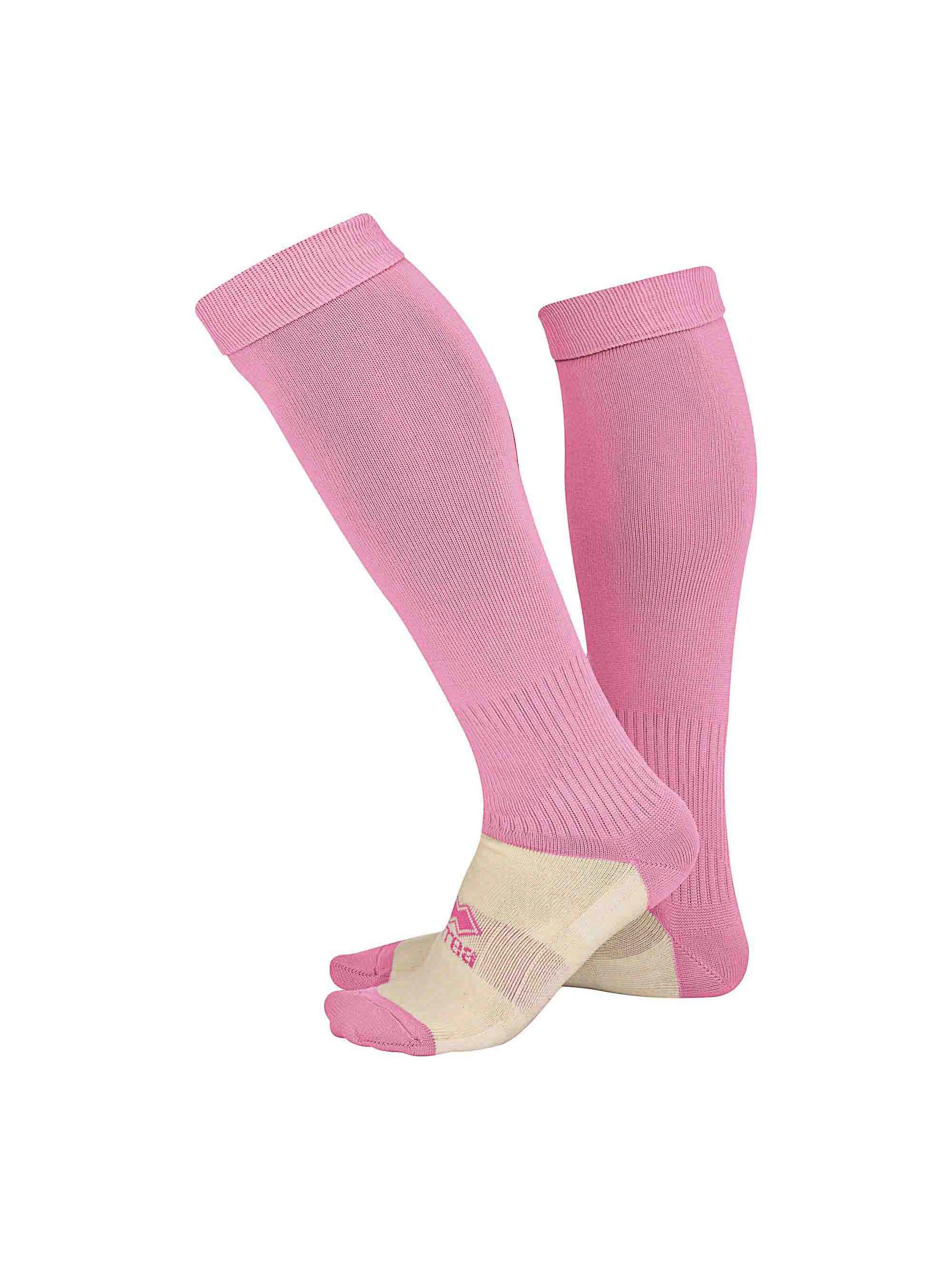Chaussettes de sport Errea en rose : devant